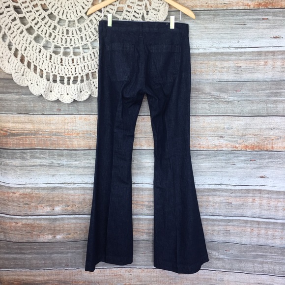 Polo Ralph Lauren | Dark Wash Flare High Rise Jean - Picture 5 of 11